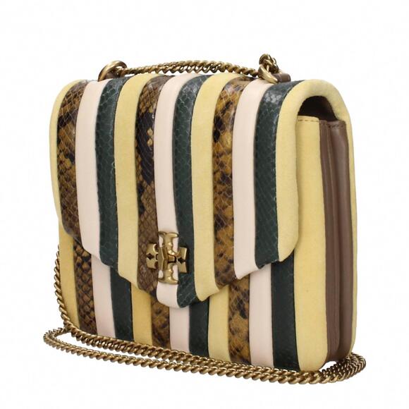 NEW TORY BURCH women's leather shoulder bag in yellow - Picture 2 of 3